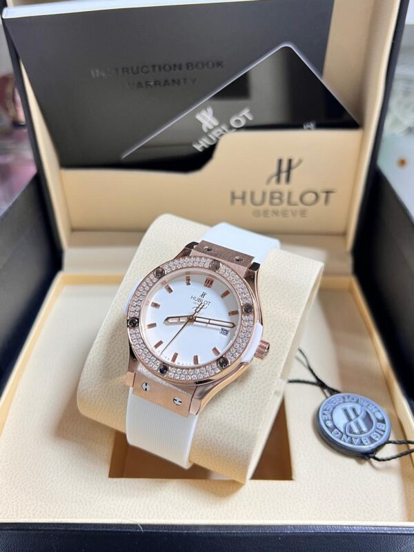 Hublot Classic Fusion White Diamond Bezel