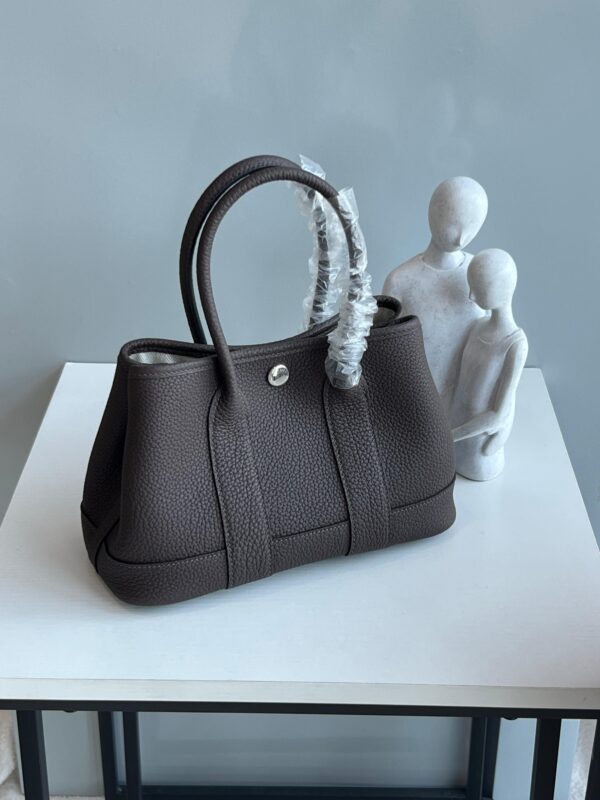 Luxury Grained Leather Tote Bag