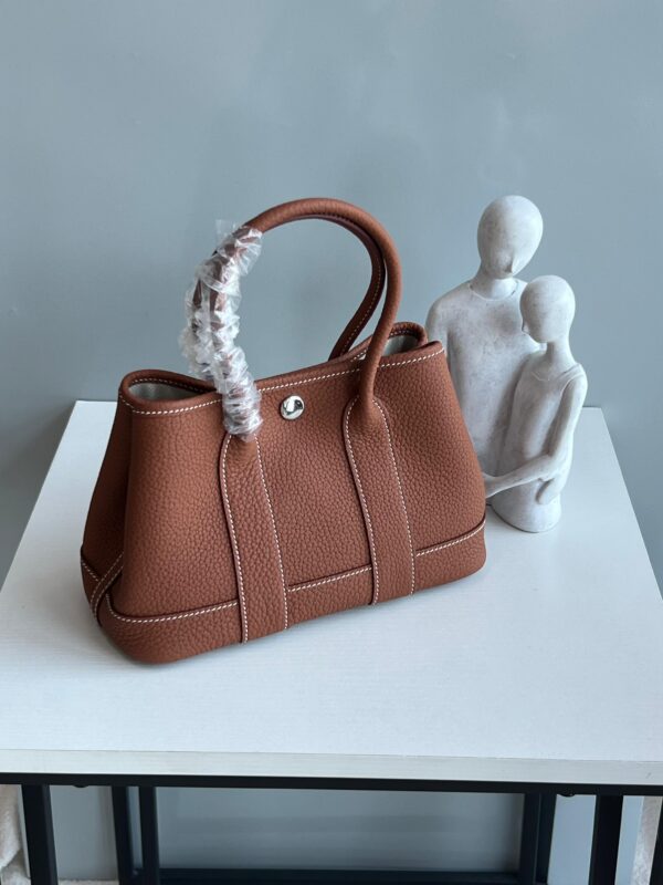 Luxury Grained Leather Tote Bag