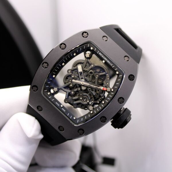 Titanium Skeleton Automatic Watch – Black Edition