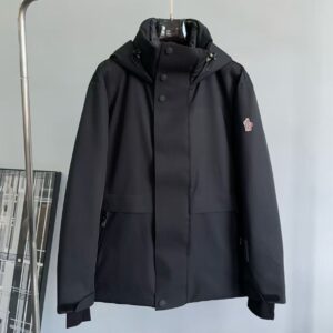 WhatsApp Image 2025-11-18 at 1.20.37 PM “Premium black hooded winter jacket for men – waterproof and windproof insulated coat”